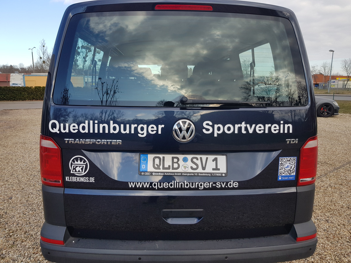 Fahrzeugbeschriftung Quedlinburger SV 