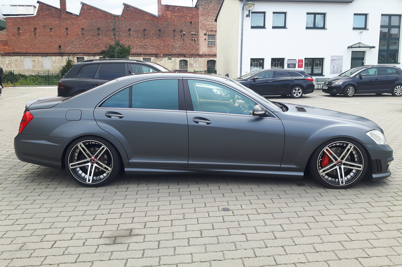 Fahrzeug Vollfolierung Mercedes S-Klasse