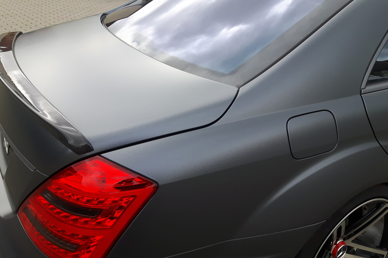 Fahrzeug Vollfolierung Mercedes S-Klasse