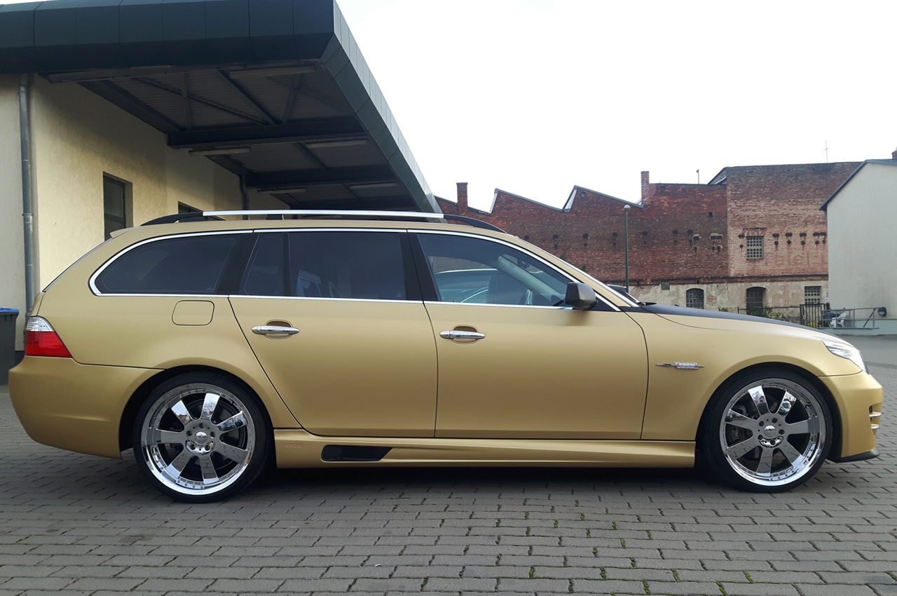 Fahrzeug Vollfolierung BMW Touring E61
