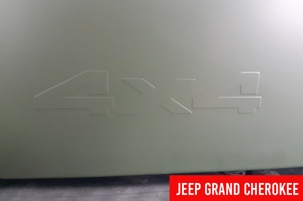 Fahrzeug Vollfolierung Jeep Grand Cherokee